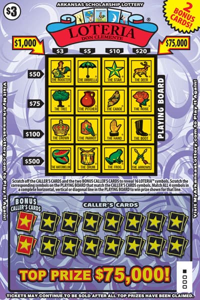 Loteria™ scratch-off ticket