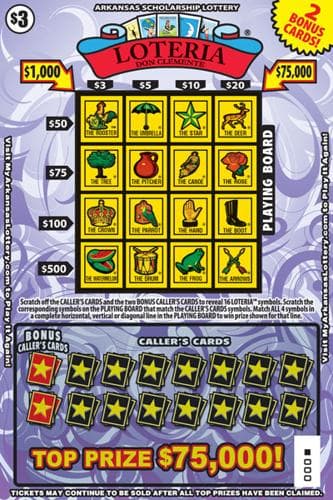 Loteria™ scratch-off ticket