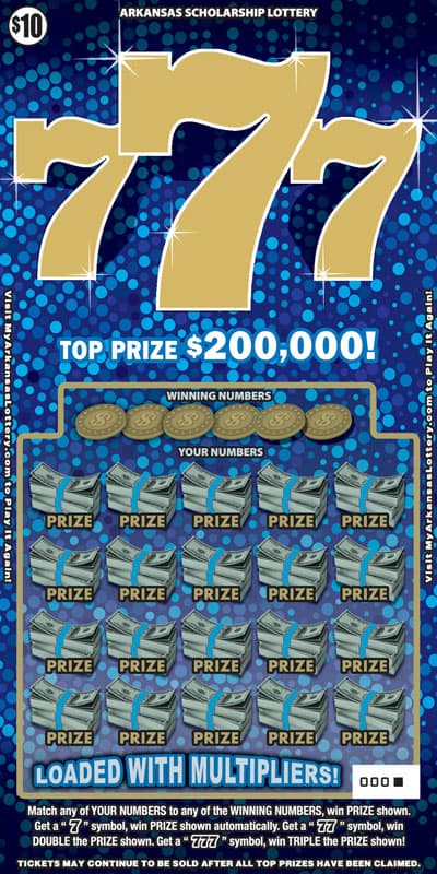 777 scratch-off ticket