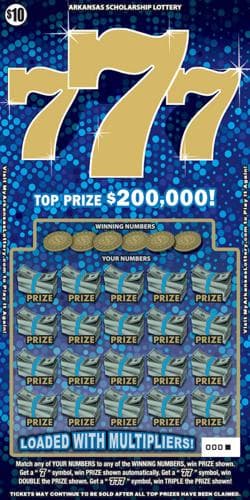 777 scratch-off ticket