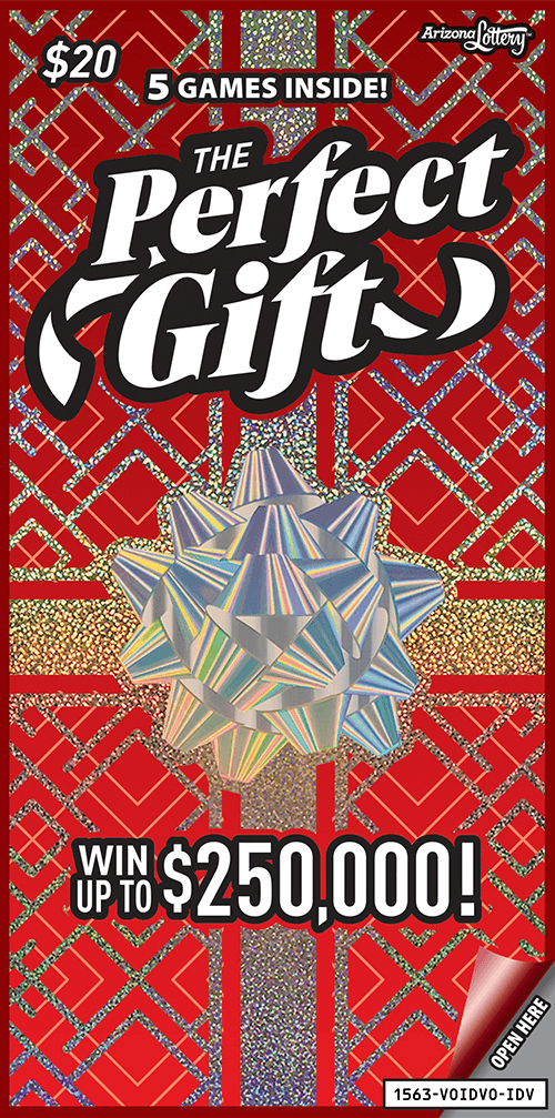 Perfect Gift scratch-off ticket
