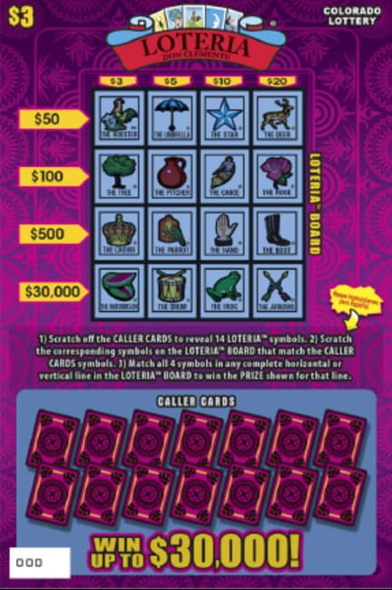 Loteria™ scratch-off ticket