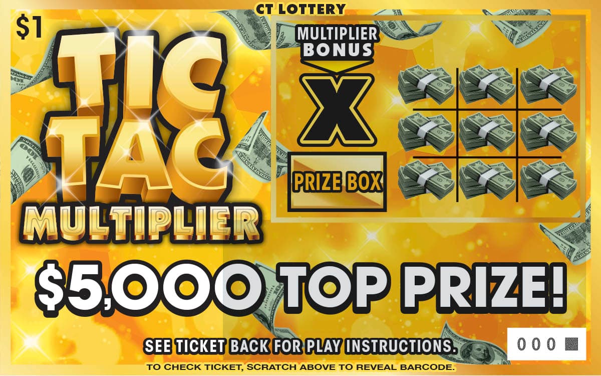 TIC TAC MULTIPLIER scratch-off ticket