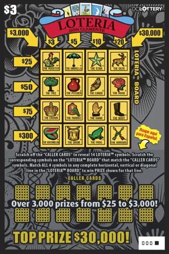 LOTERIA™ scratch-off ticket