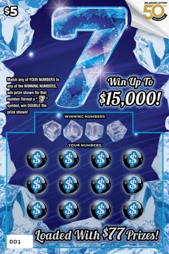 7 scratch-off ticket