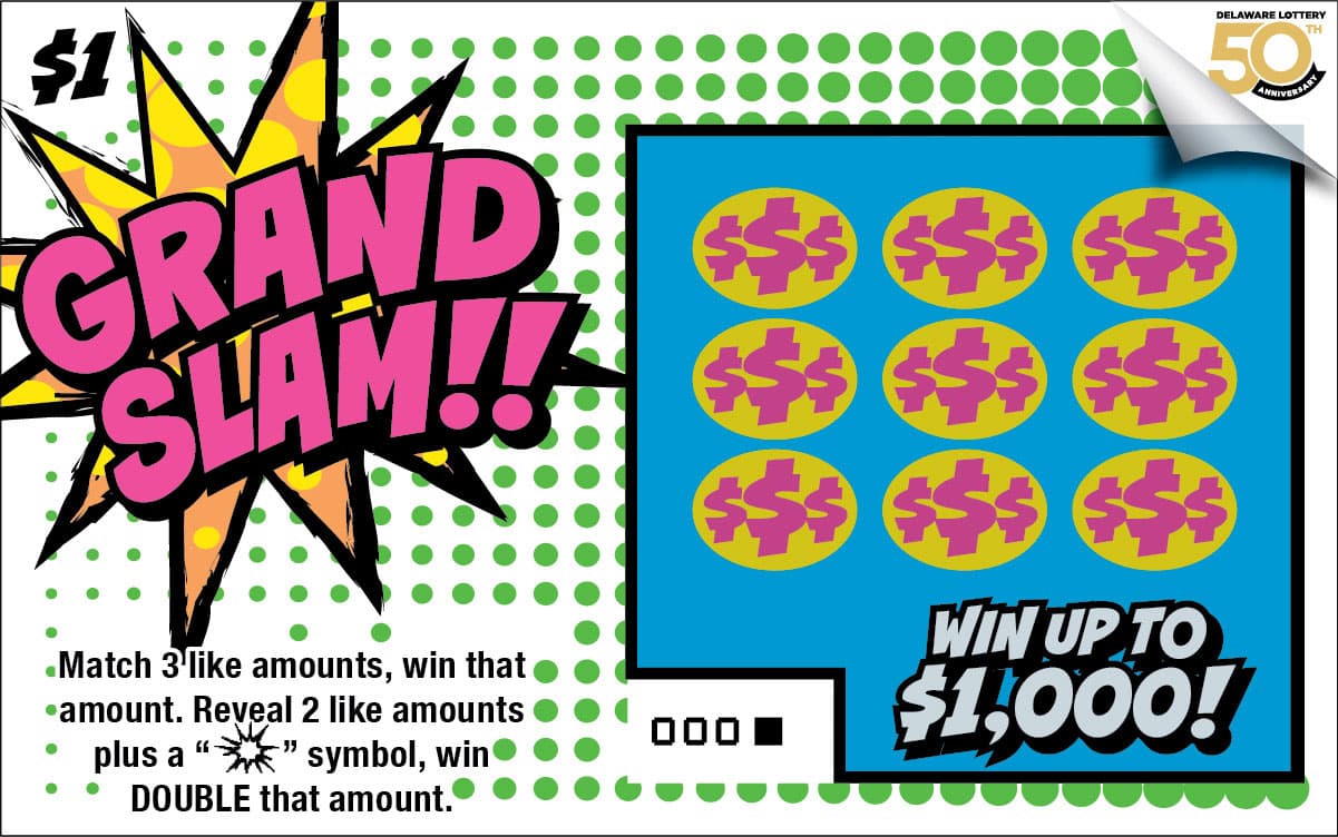 Grand Slam!! scratch-off ticket