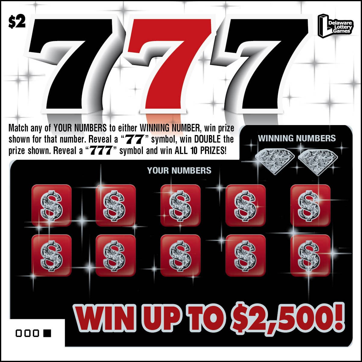 777 scratch-off ticket