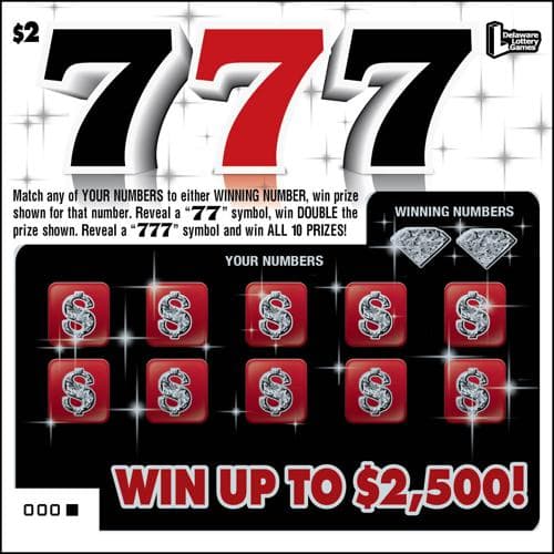 777 scratch-off ticket
