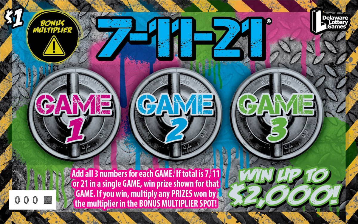 7-11-21 scratch-off ticket
