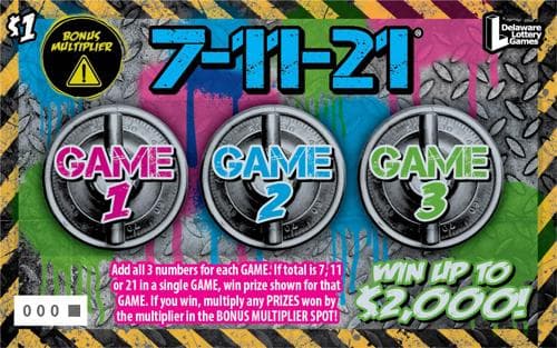 7-11-21 scratch-off ticket