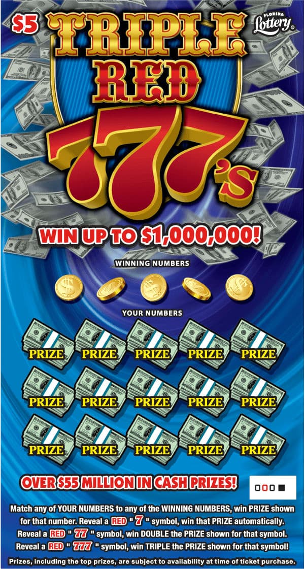 777S scratch-off ticket