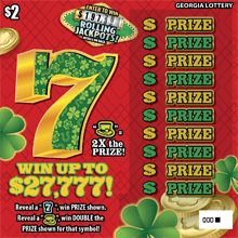 7 SERIES scratch-off ticket