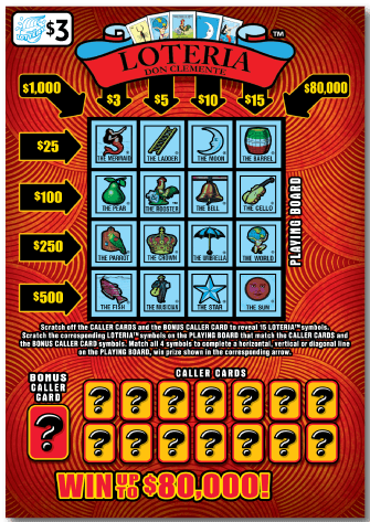 Loteria™ scratch-off ticket