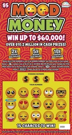 Mood Money scratch-off ticket
