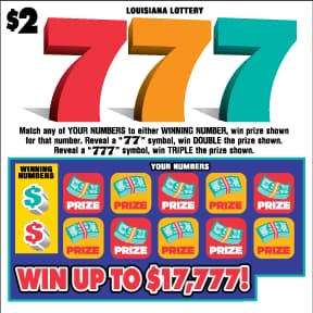777 scratch-off ticket