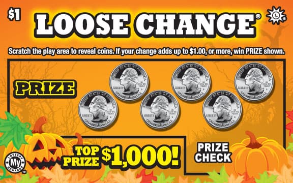Loose Change® scratch-off ticket