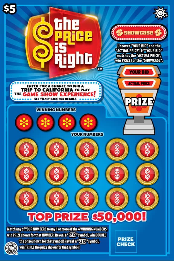 The Price is Right™ scratch-off ticket