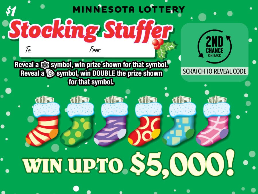 Stocking Stuffer scratch-off ticket