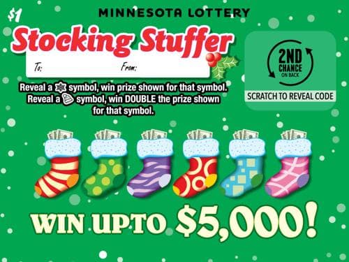 Stocking Stuffer scratch-off ticket