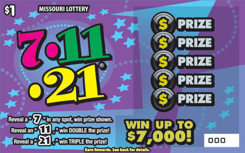 7-11-21 scratch-off ticket