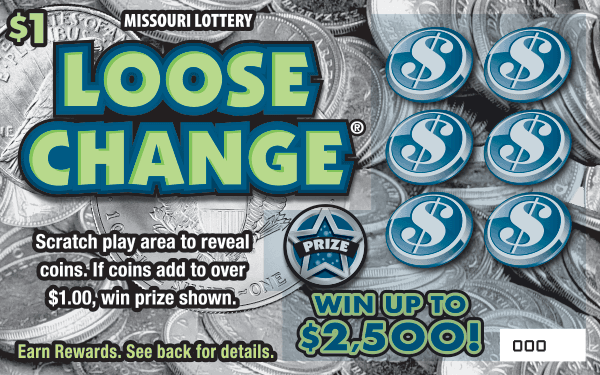 LOOSE CHANGE scratch-off ticket