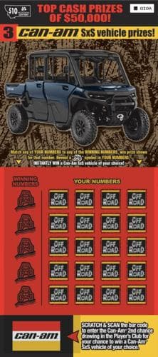 Summer Scratch! scratch-off ticket