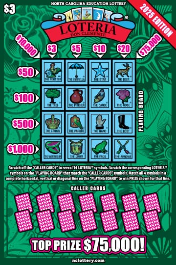 LOTERIA® scratch-off ticket