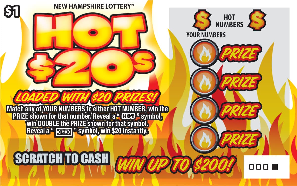 Hot $20s scratch-off ticket