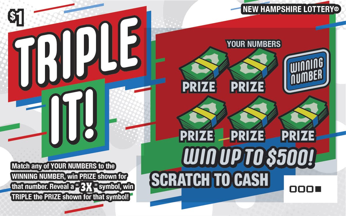 Triple It! scratch-off ticket