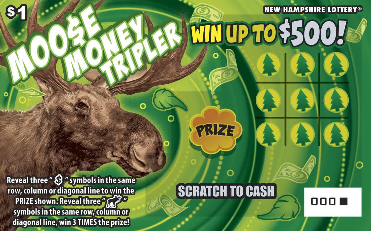 Moo$e Money Tripler scratch-off ticket