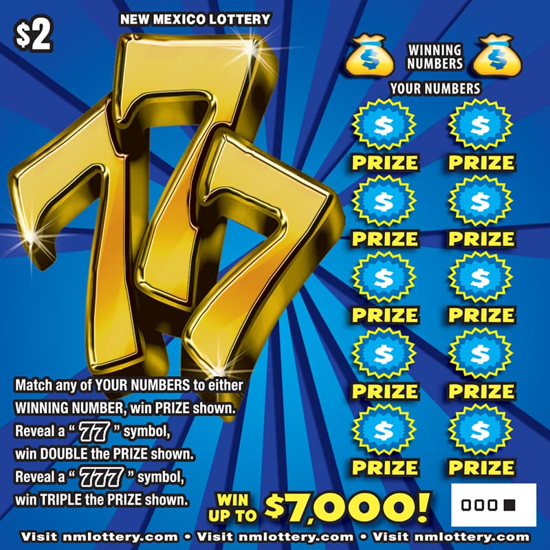 777 scratch-off ticket