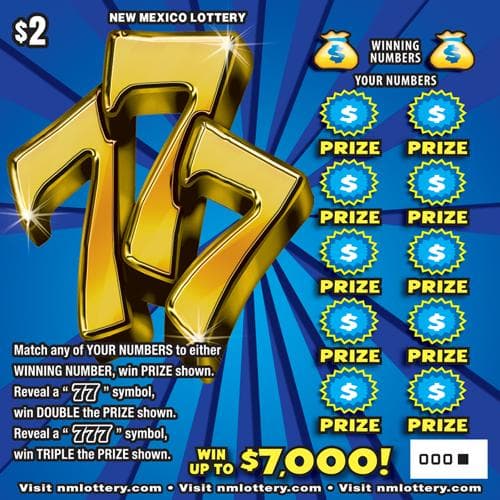 777 scratch-off ticket