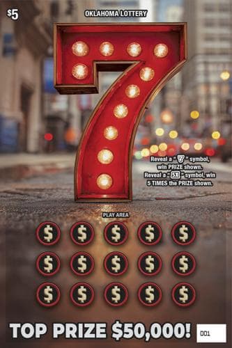 7 scratch-off ticket