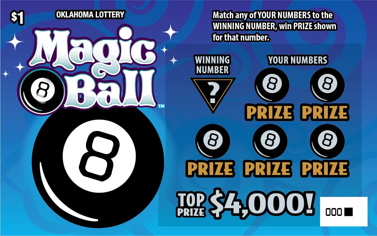 Magic 8 Ball™ scratch-off ticket