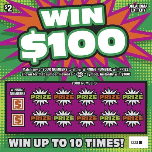 Win $100 scratch-off ticket