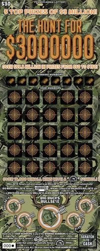 The Hunt for $3,000,000 scratch-off ticket