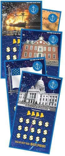 RI 250 scratch-off ticket