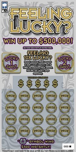 Feeling Lucky? scratch-off ticket