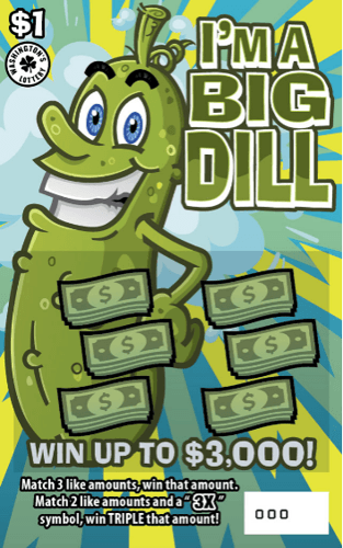 I'M A BIG DILL scratch-off ticket