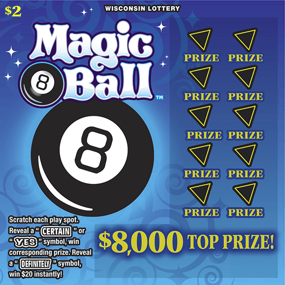 MAGIC 8 BALL™ scratch-off ticket