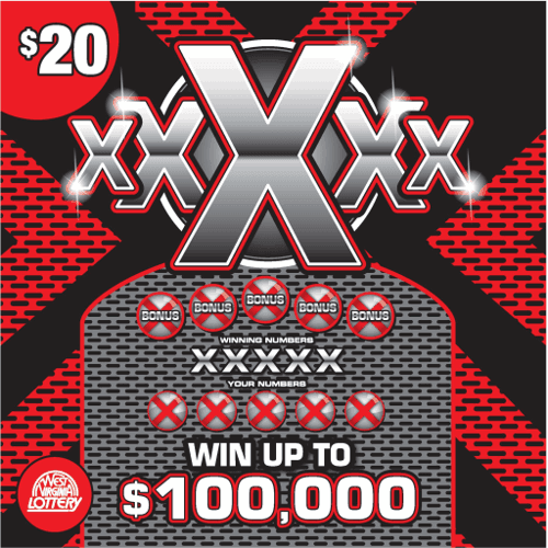 XXXXX scratch-off ticket
