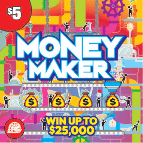 MONEY MAKER scratch-off ticket