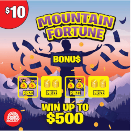 GREEN SEEING DOG MOUNTAIN scratch-off ticket