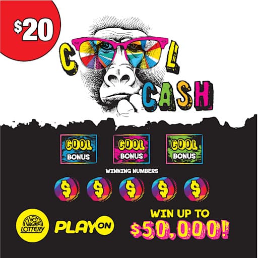 COOL CASH- WINNING ERA scratch-off ticket