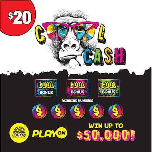 COOL CASH- WINNING ERA scratch-off ticket