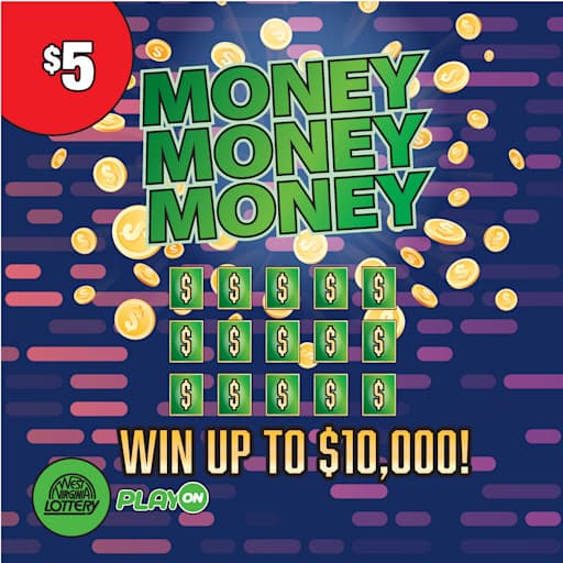 MONEY MONEY MONEY - IN THE GREEN scratch-off ticket